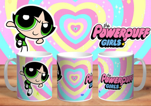 Taza Las Chicas Super Poderosas Plastico Irrompible 01 1