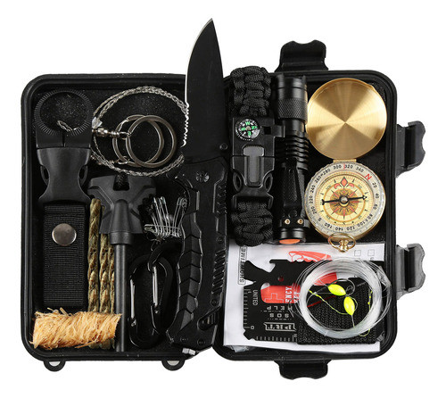 Kit De Sobrevivência Survival Emergency Primeira Caminhada D 0