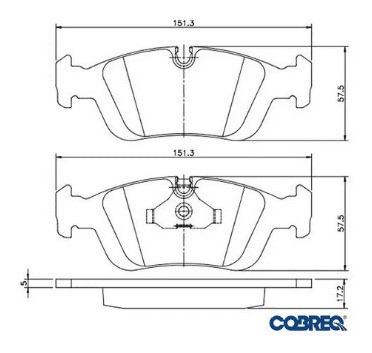Pastilha Freio Dianteira Bmw 318ti 1994 1995 1996 1