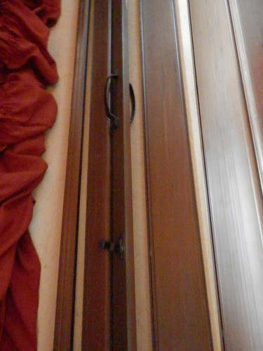 Puerta Plegable Pvc Chocolate Para Reparación 1