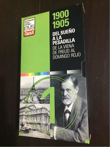 Vhs. Enciclopedia Visual Del Siglo. 1900/1905. Clarín 1998 1