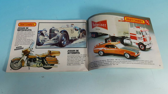 Catalogo Autos Matchbox Años 1980- 1981 Original - Nuevo 1