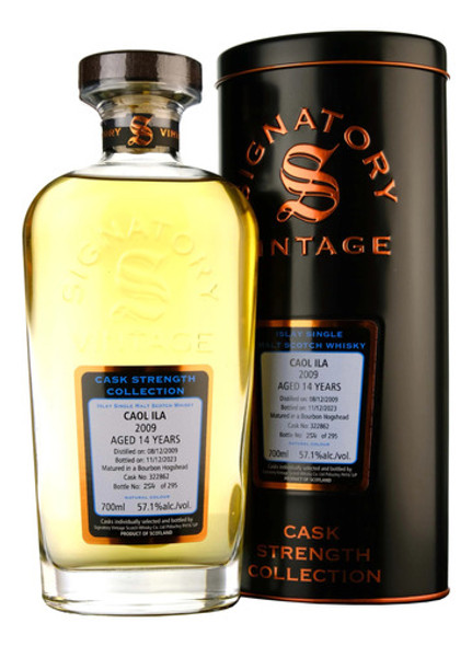 Whisky Signatory Vintage Caol Ila 14 Años 57,1% 700 Ml 0