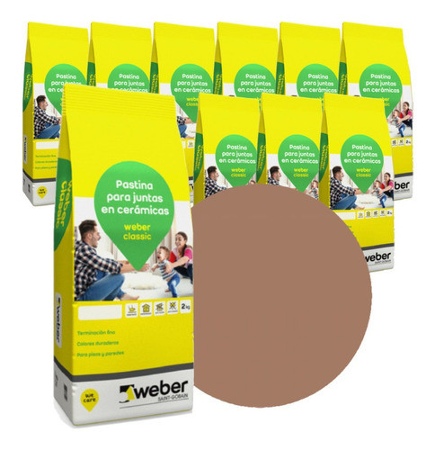 Pack De 10 Unidades Pastinas Classic Weber Color Ferrico 0
