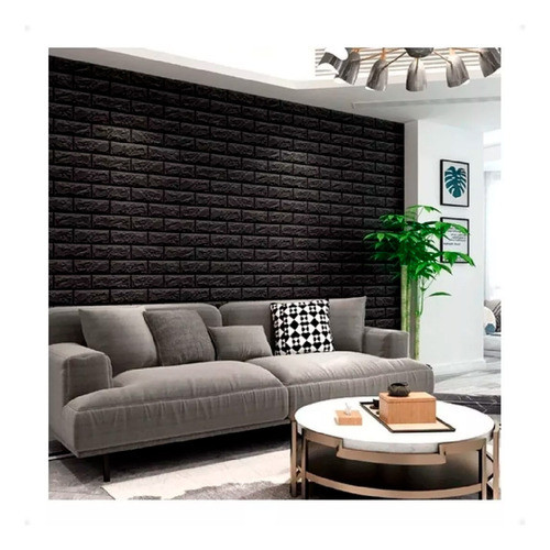Placa  Revestimiento Pared Adhesiva Ladrillo X5 Kubo 1