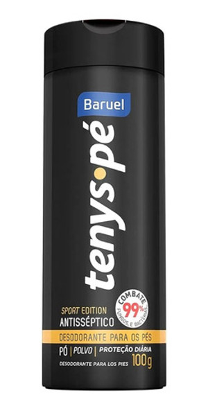 Tenys Pé Baruel Em Pó Antissép Sport Edition 100g Kit C/10 1
