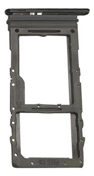 Bandeja Porta Sim Y Sd Compatible Con Samsung S20 Plus Negro 0