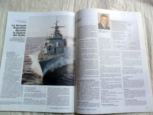 Tecnología Militar : Armada Argentina En La Guerra Del Golfo 1