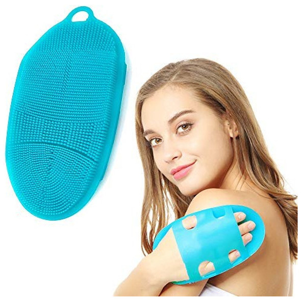 Manopla Guante Suave Exfoliante Baño Limpieza Corporal 0