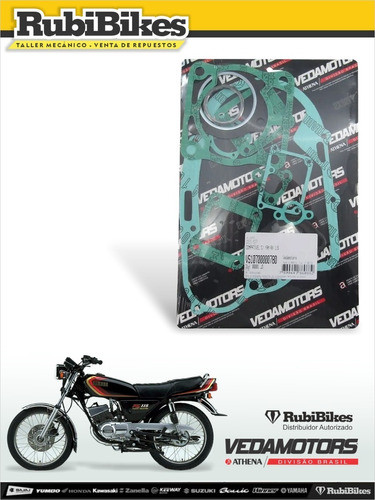 Kit De Juntas Completas Yamaha Rx115 Vedamotors 1