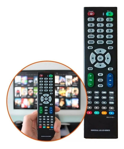 Control Remoto Universal Smart Tv Led Lcd Netflix Youtube 0
