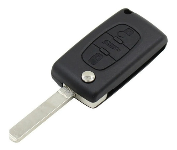 Carcasa Llave Peugeot 206 207 307 308 407 408 3 Botones 0