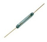 Reed Switch Magnetico   Normal Abierto 14mm * 2mm 0.55a 250v 0