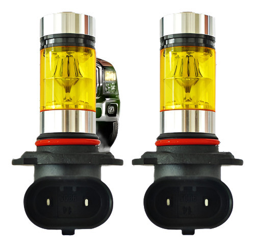 Duraflux 4300k Cree Amarillo 100w 9005 Hb3 Coche Led Niebla 0
