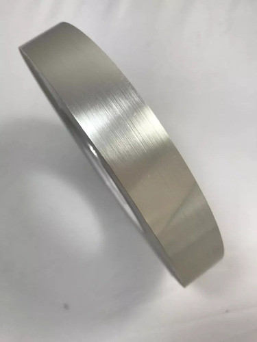 Fita De Borda Metalizada Aço Escovado 35mm 25 Metros Decor 1