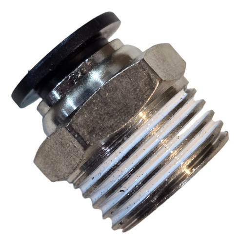 Conector Recto Neumático Rosca Macho 1/2 X P/ Tubo 10mm 0