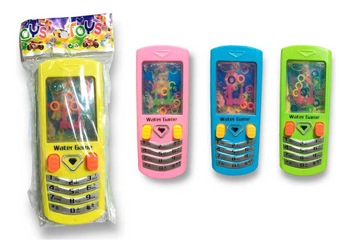 Juego Con Agua Para Embocar Teléfono Celular Juguete X35 0