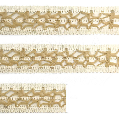 Ponto Palito Algodao Ppxd 3.6cm C/10mt Juta/cru 0