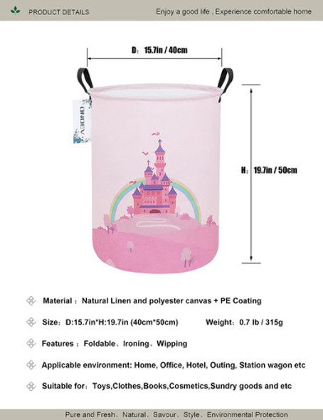 Cesta De Lavanderia Impermeable Redonda De Onoev, Cesta De A 1