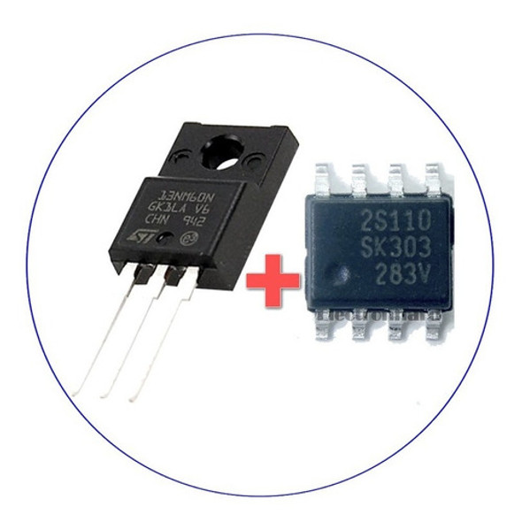 13nm60n + 2s110 Stf13nm60n + Ssc2s110 F13nm60n + Ssc 2s110 1