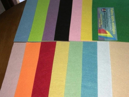 Fieltros Para Manualidades A4 Pack X 45 Unidades $ 1.300 1
