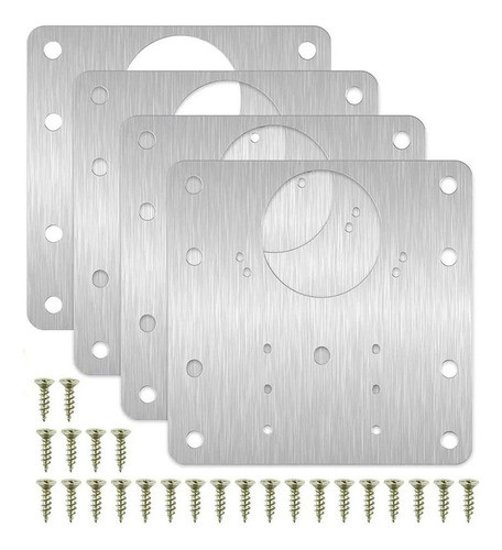 Kit De Reparación De Bisagra (4 Placas Con Tornillos) 0