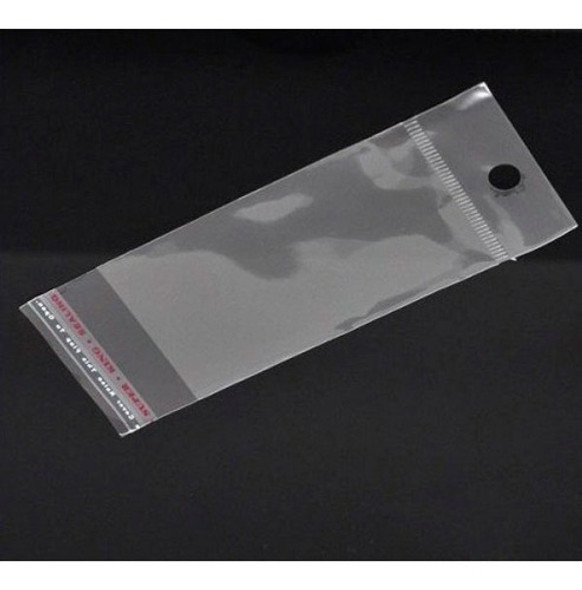 Saco Adesivado Plastico Transparente 18x25 C/solapa 100un 0