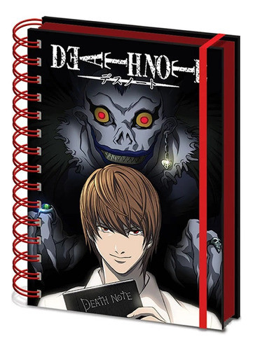 Death Note - Shadow - Libreta De Espiral A5 Wiro - Pyramid 0