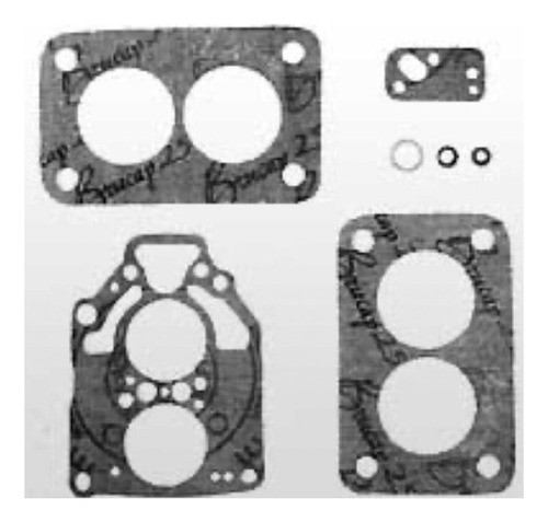 Juego De Juntas De Carburador Fiat Regatta Super Europa 0