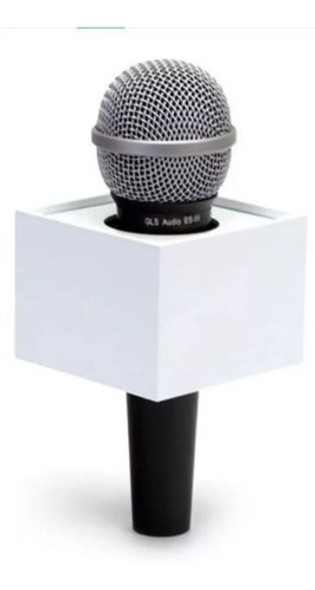 Cubos Porta Micrófonos Liso 7x7 - Impresion 3d 0