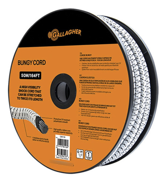 Rollo De Soga Elástica Bungy Gallagher 0 Rollo De Soga Elástica Bungy Gallagher 0