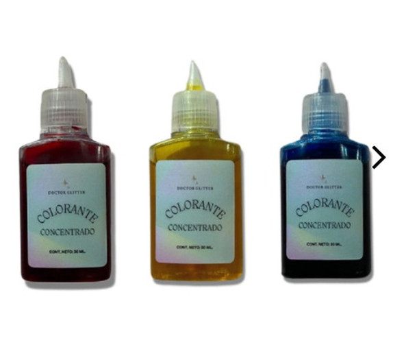 Kit 3 Colorantes Concentrados Color Para Velas - Pigmento 0 Kit 3 Colorantes Concentrados Color Para Velas - Pigmento 0