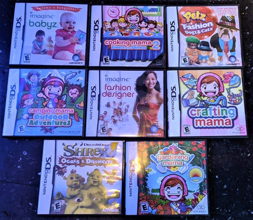 Juegos De Nintendo Ds En Caja Con Manual Ideales Para Niños 0
