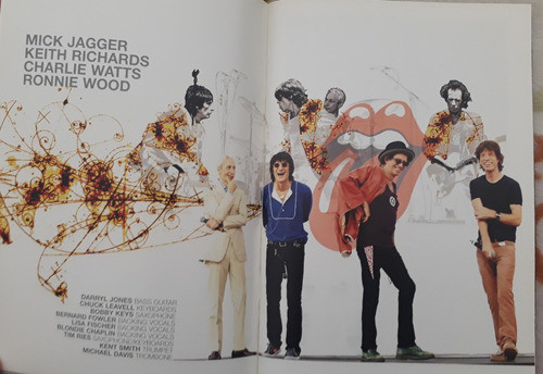 The Rolling Stones A Bigger Bang Programa Japon Jagger Wood 1