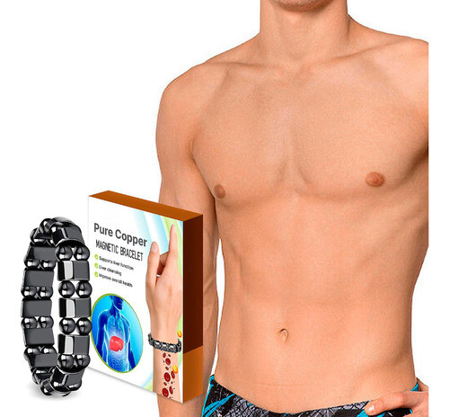 Set Pulsera + Tobillera Turmalina Negra Quema Grasa Relaja 1