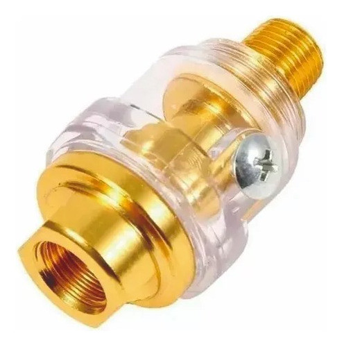 Mini Lubricador Herramientas Neumaticas 1/4 Bronce Aceitera 0