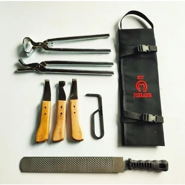 Kit Profissional Para Ferrador Ferrageamento Para Cavalos 0 Kit Profissional Para Ferrador Ferrageamento Para Cavalos 0