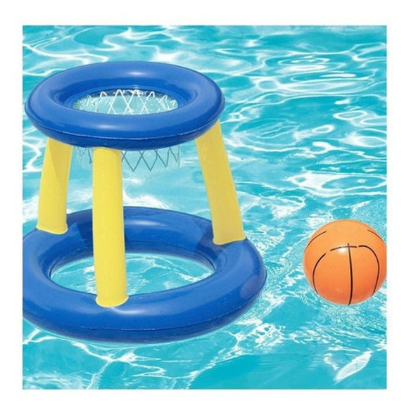 Aro De Básquet Inflable Con Pelota Bestway 0 Aro De Básquet Inflable Con Pelota Bestway 0
