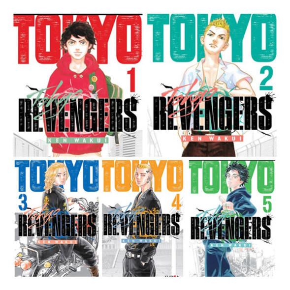 Combo Manga Tokyo Revengers - Ivrea - 5 Tomos 0