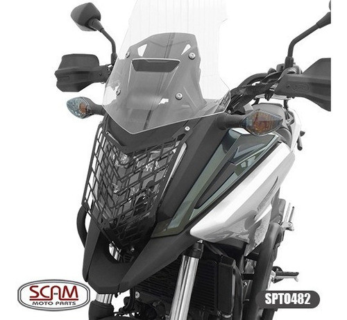 Protector Farol Acero Carbono Nc750x 2016 O Mas Mk Motos 1