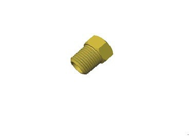Tapon Rosca  3/8  Bspt Acero Cinc. Nacional 1