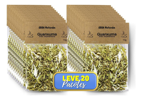 Leve 20 Chá De Guanxuma Conhecida Como Vassoura 0