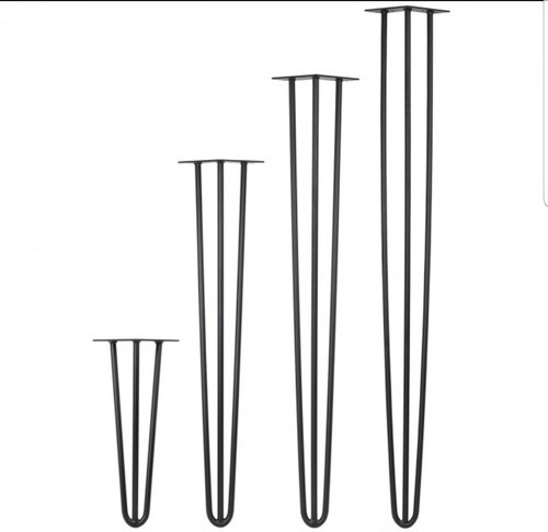 Hairpin Legs Patas Hairpin Hierro Súper Reforzadas Para Mesa 0