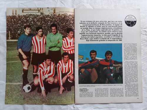 Lamina Estudiantes Sub Campeón 1968 Historia Del Futbol 1