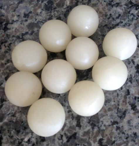 100 Pcs Esfera De Borracha 32 Mm 0