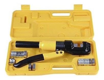 Arrugador Hidráulico De Alambre Con 10 Ton 9 Muere Batería C 1