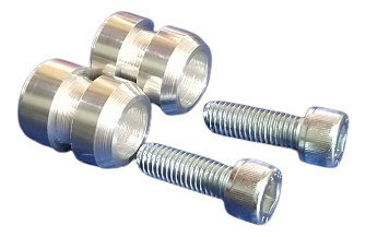 Spools Traseros Para Caballete Jpl. Ktm Duke 200-250-390 1