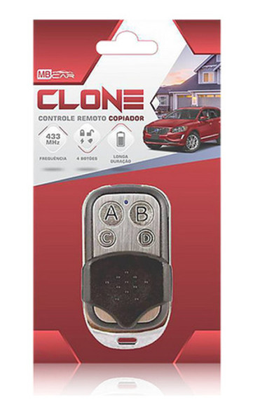 Controle Portão Copiador Duplicador 433 Mhz 1