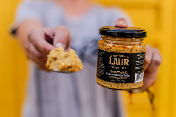 Pasta De Aceitunas Verdes Laur Contra Viento 180gr X6 Unid 1