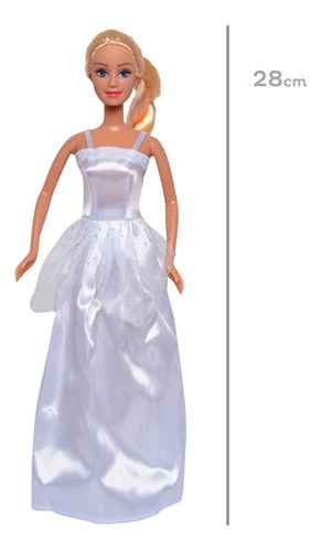 Muñeca Articulada Princesa Blanca Basica Fenix (30014) 1